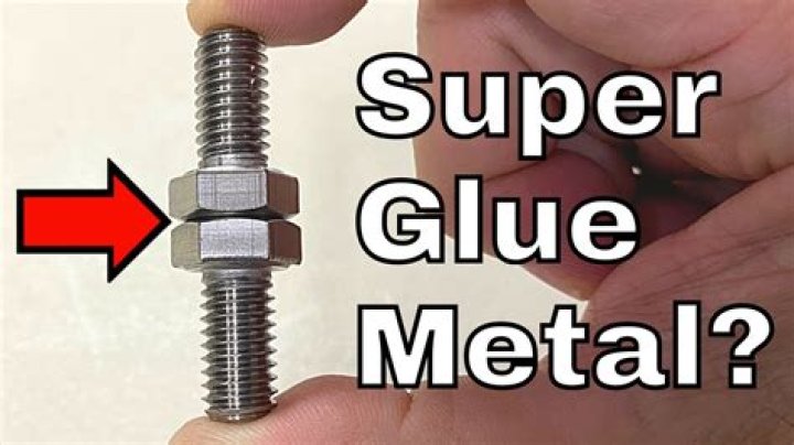 Can you glue titanium together?