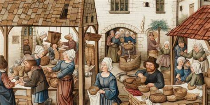 How did peasants pay the tithe?