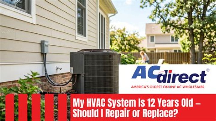 How do I know how old my HVAC is?