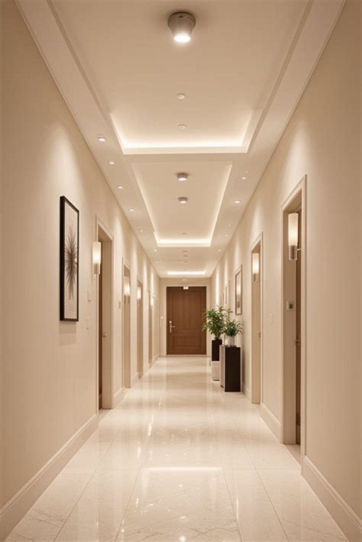 How do you illuminate a hallway?
