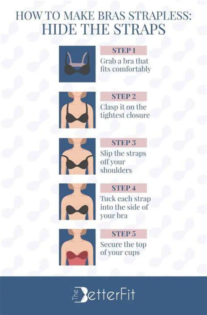 How do you make a strapless bra into a regular bra?