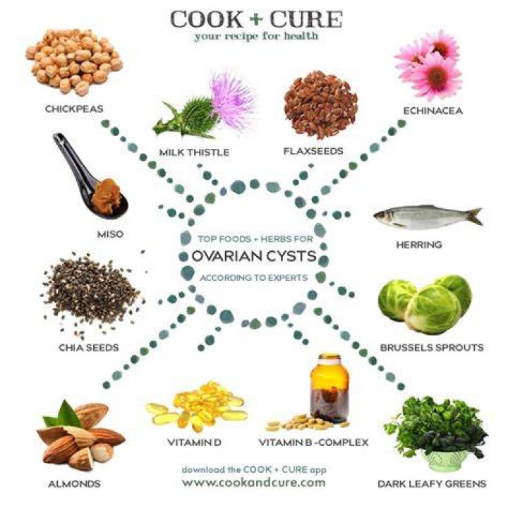 What foods shrink cysts?