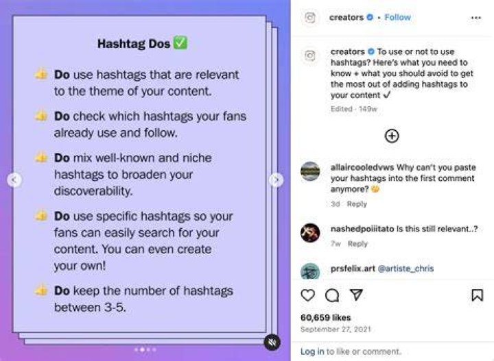 What hashtags should I use?
