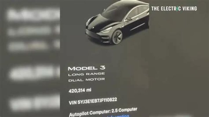 What is the highest mileage for a Tesla Model 3?
