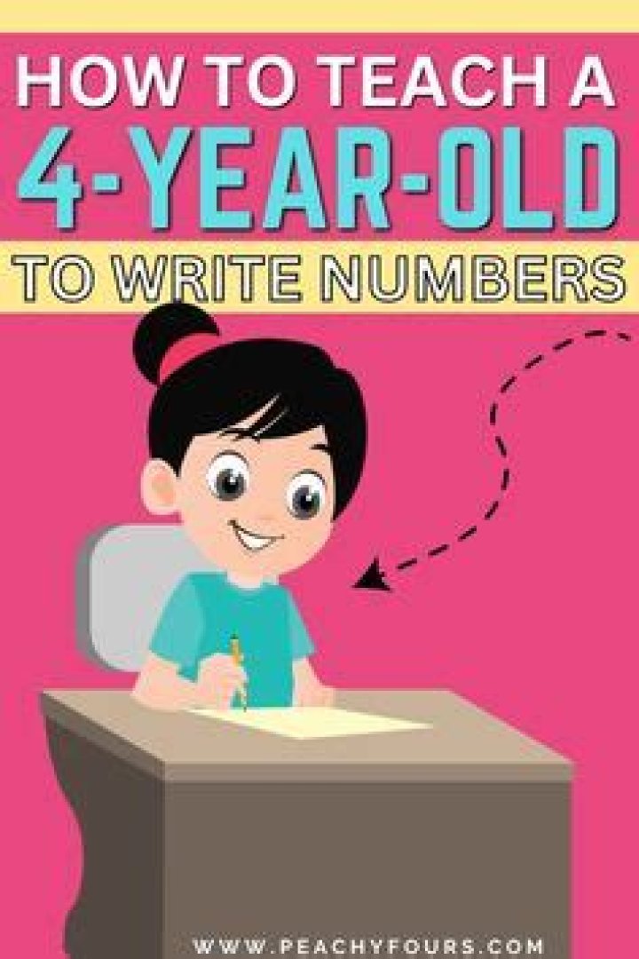 What should a 4 year old write?