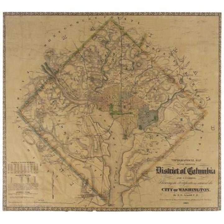 What was the original District of Columbia?