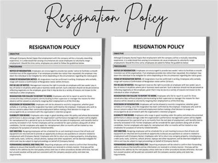 Which is better resignation or termination?