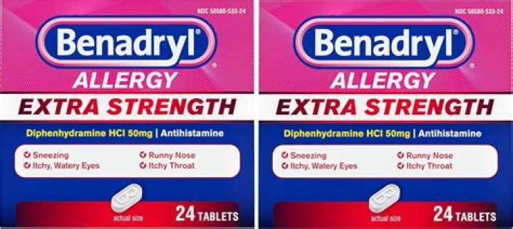 Why was Benadryl taken off the market?